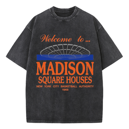 Madison Square Houses - New York Knicks Tee