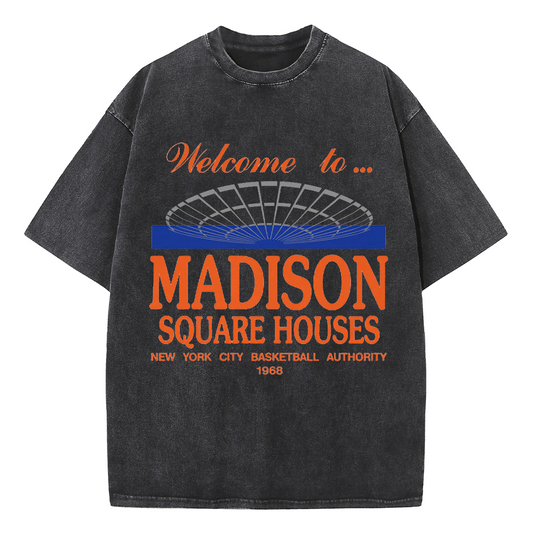 Madison Square Houses - New York Knicks Tee