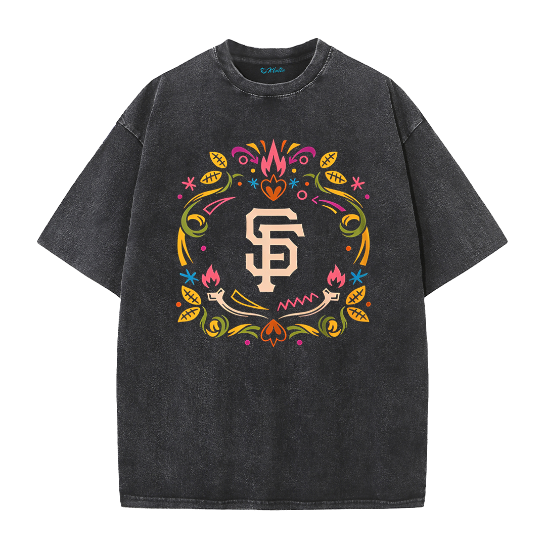 San Francisco Symbolic Art Graphic T-Shirt