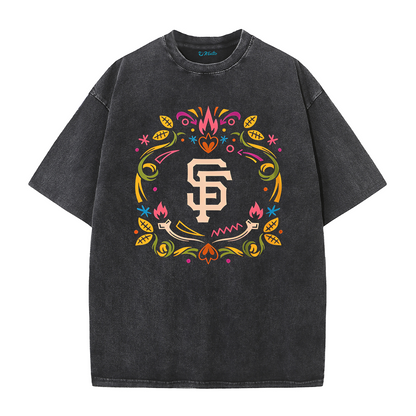 San Francisco Symbolic Art Graphic T-Shirt