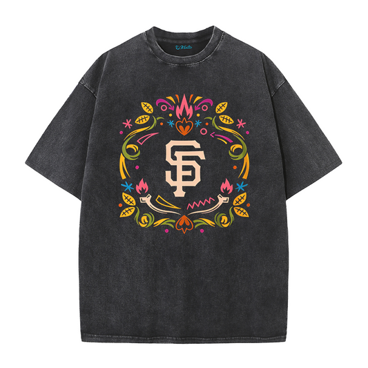 San Francisco Symbolic Art Graphic T-Shirt