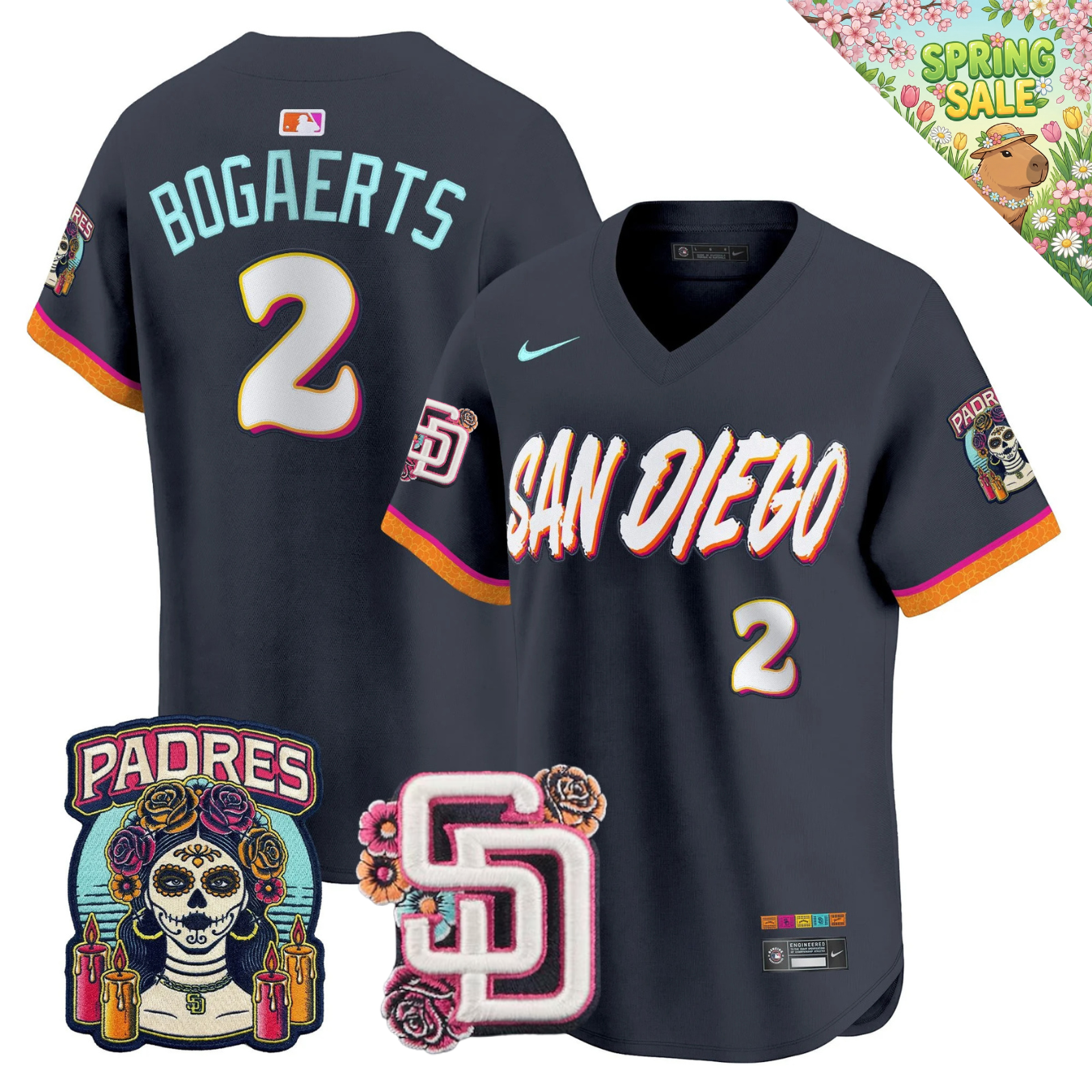 SD 2026 Baseball Jersey – City Connect Edition – All Stitched