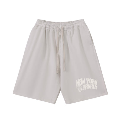 New York Vintage Baseball Graphic Shorts