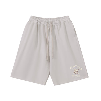 New York Inspired Play Ball Graphic Shorts