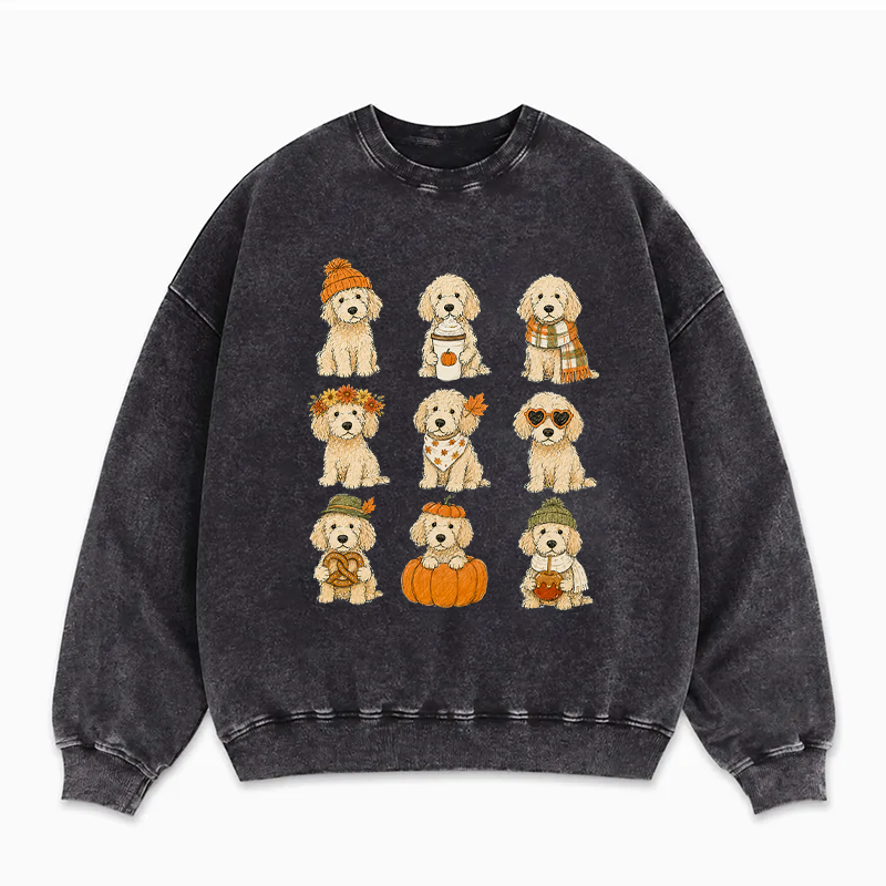 Goldendoodle Fall Sweatshirt