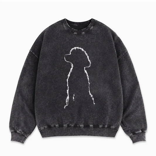 Poodle Dog Sweatshirt