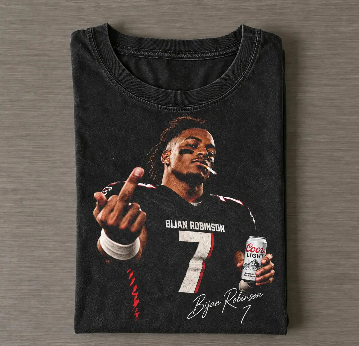 BR #7 Atlanta Falcons Football T-shirt