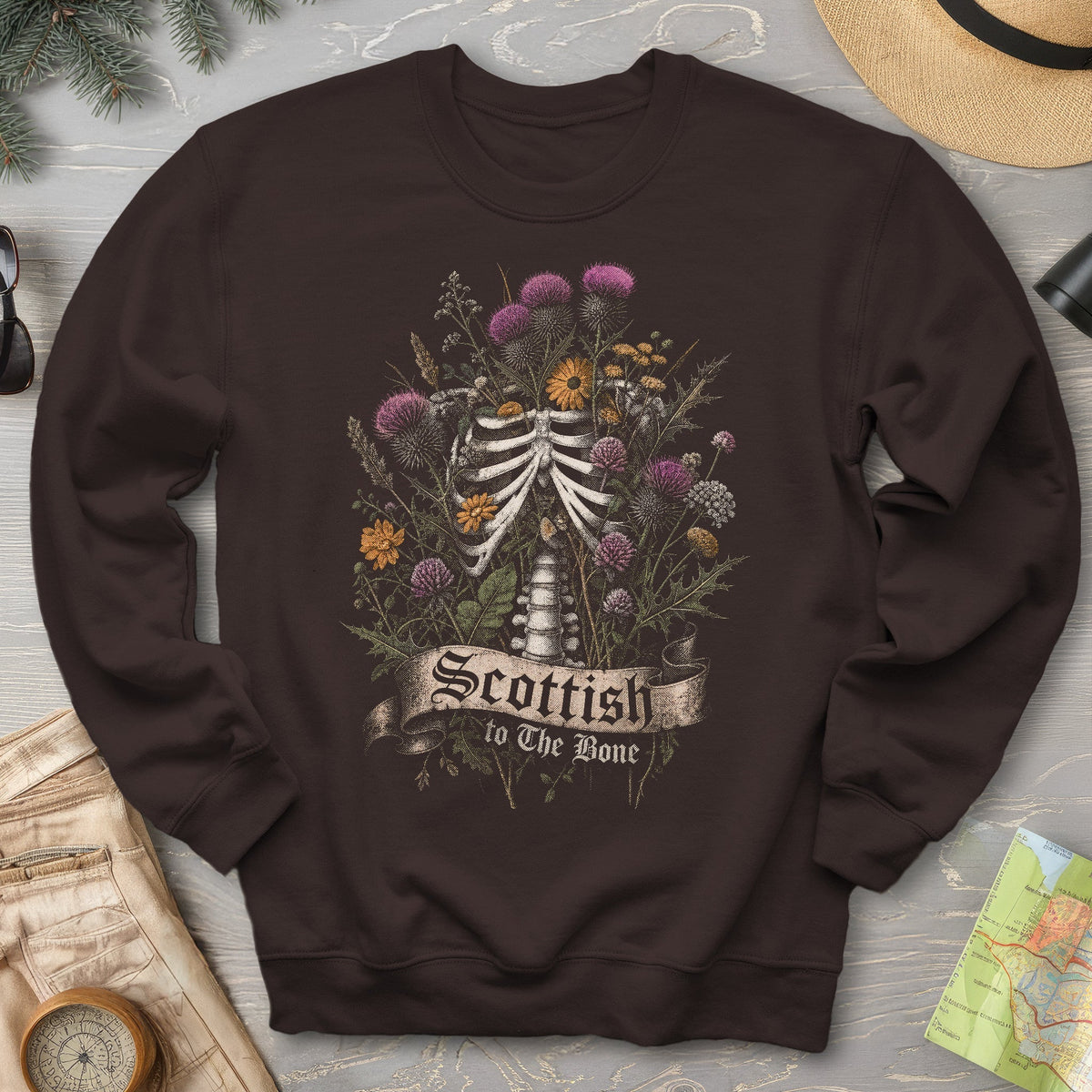 Scottish Bone Bouquet Sweatshirt