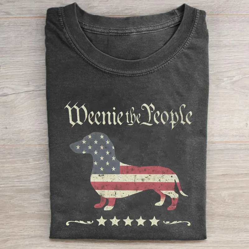 Merica Dog Dachshund T-shirt
