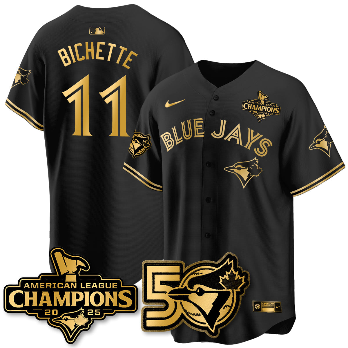 TOR 2026 Baseball Jersey – 50th Season Championship Edition – All Stitched
