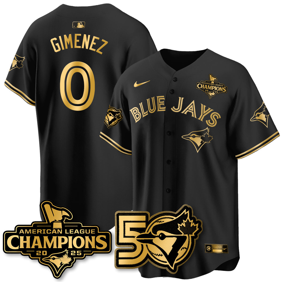 TOR 2026 Baseball Jersey – 50th Season Championship Edition – All Stitched