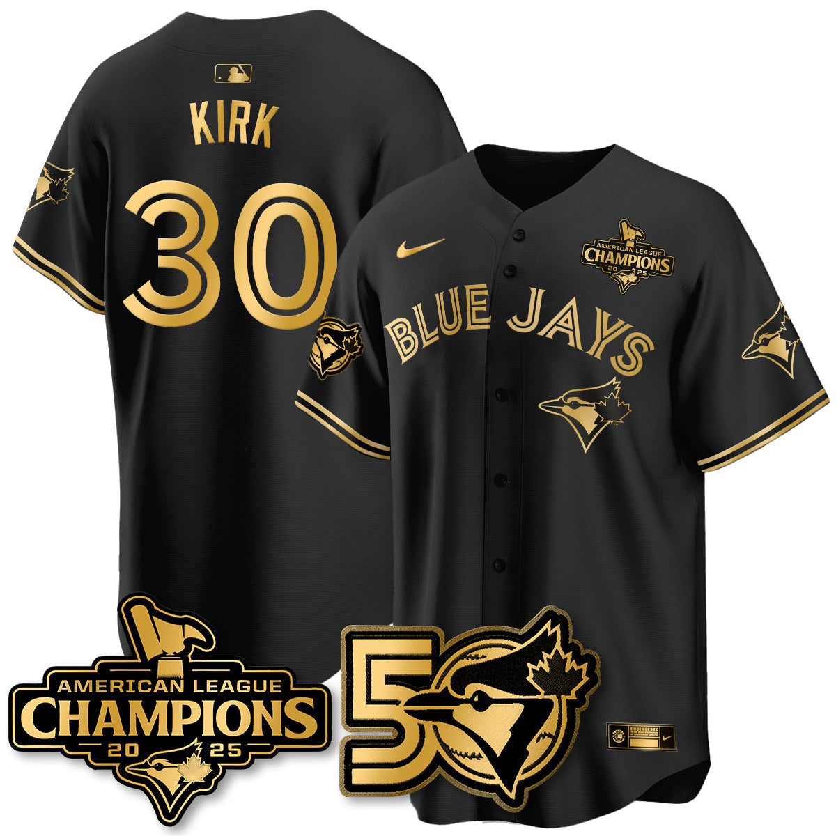 TOR 2026 Baseball Jersey – 50th Season Championship Edition – All Stitched