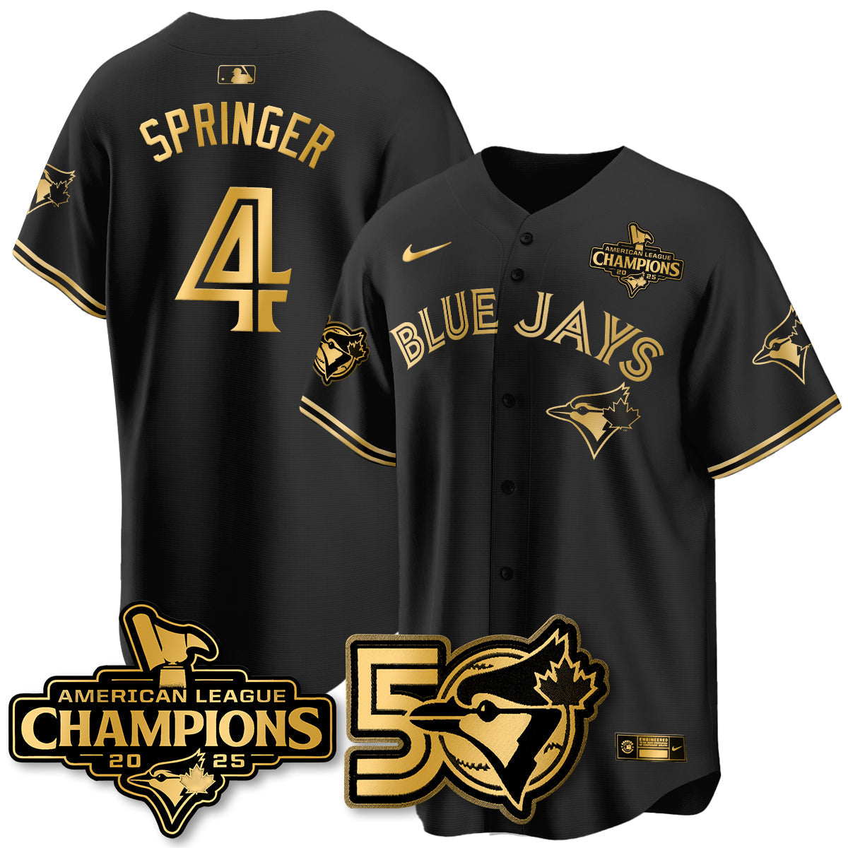 TOR 2026 Baseball Jersey – 50th Season Championship Edition – All Stitched