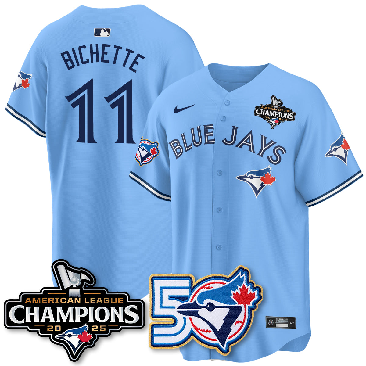 TOR 2026 Baseball Jersey – 50th Season Championship Edition – All Stitched