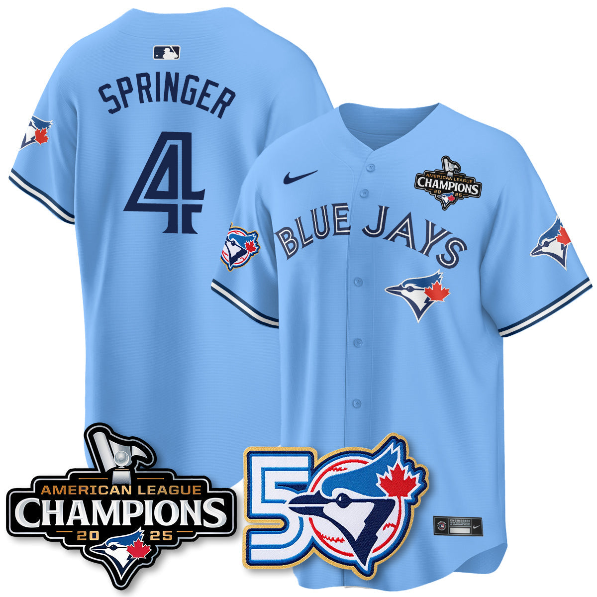 TOR 2026 Baseball Jersey – 50th Season Championship Edition – All Stitched