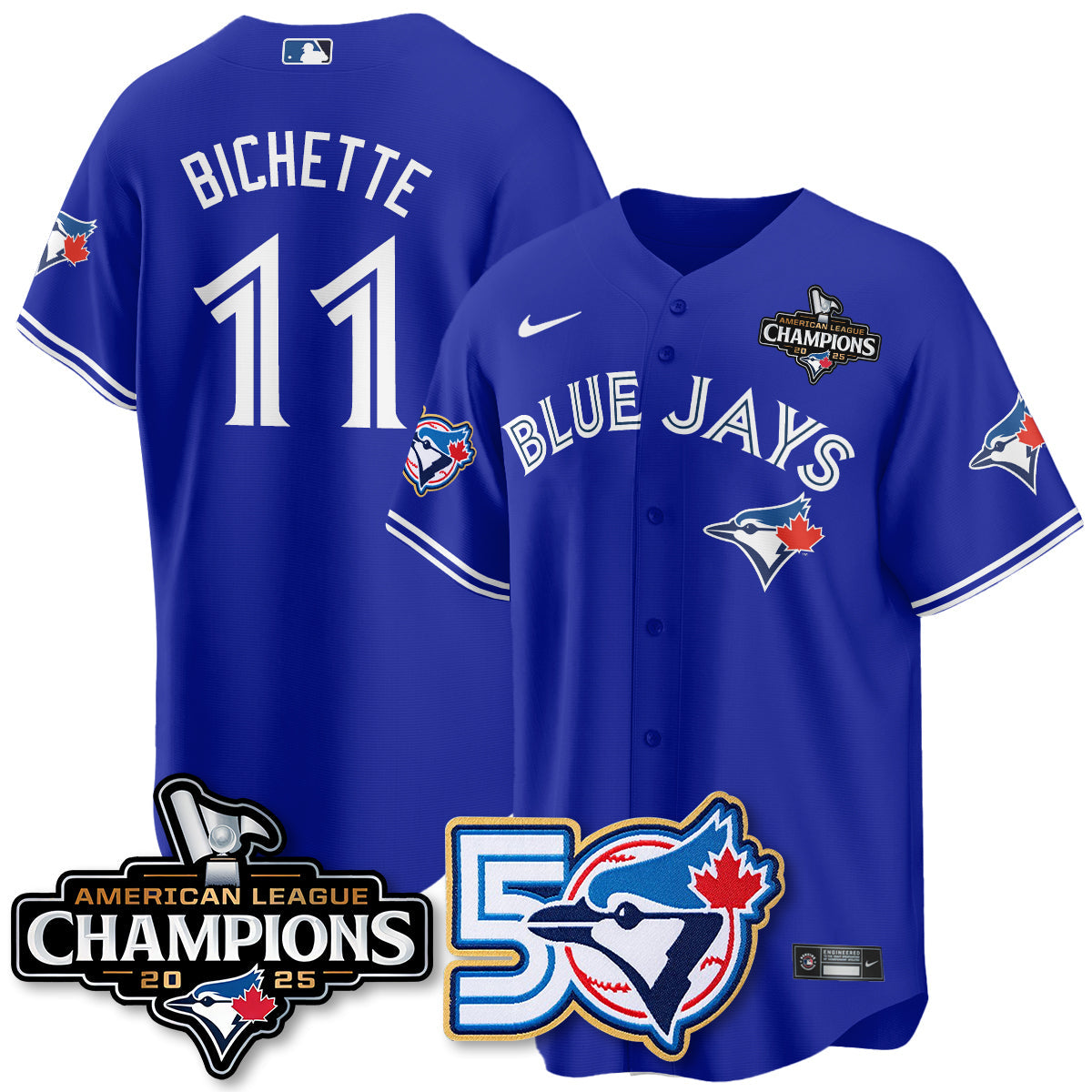 TOR 2026 Baseball Jersey – 50th Season Championship Edition – All Stitched