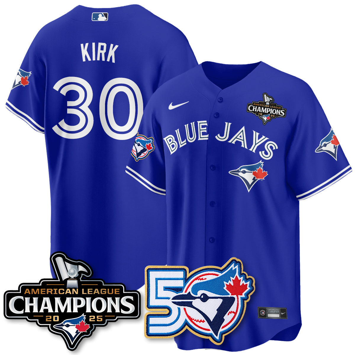 TOR 2026 Baseball Jersey – 50th Season Championship Edition – All Stitched