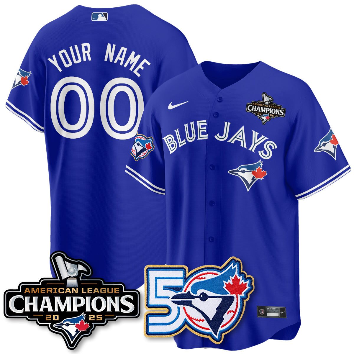 TOR 2026 Baseball Jersey – 50th Season Championship Edition – All Stitched