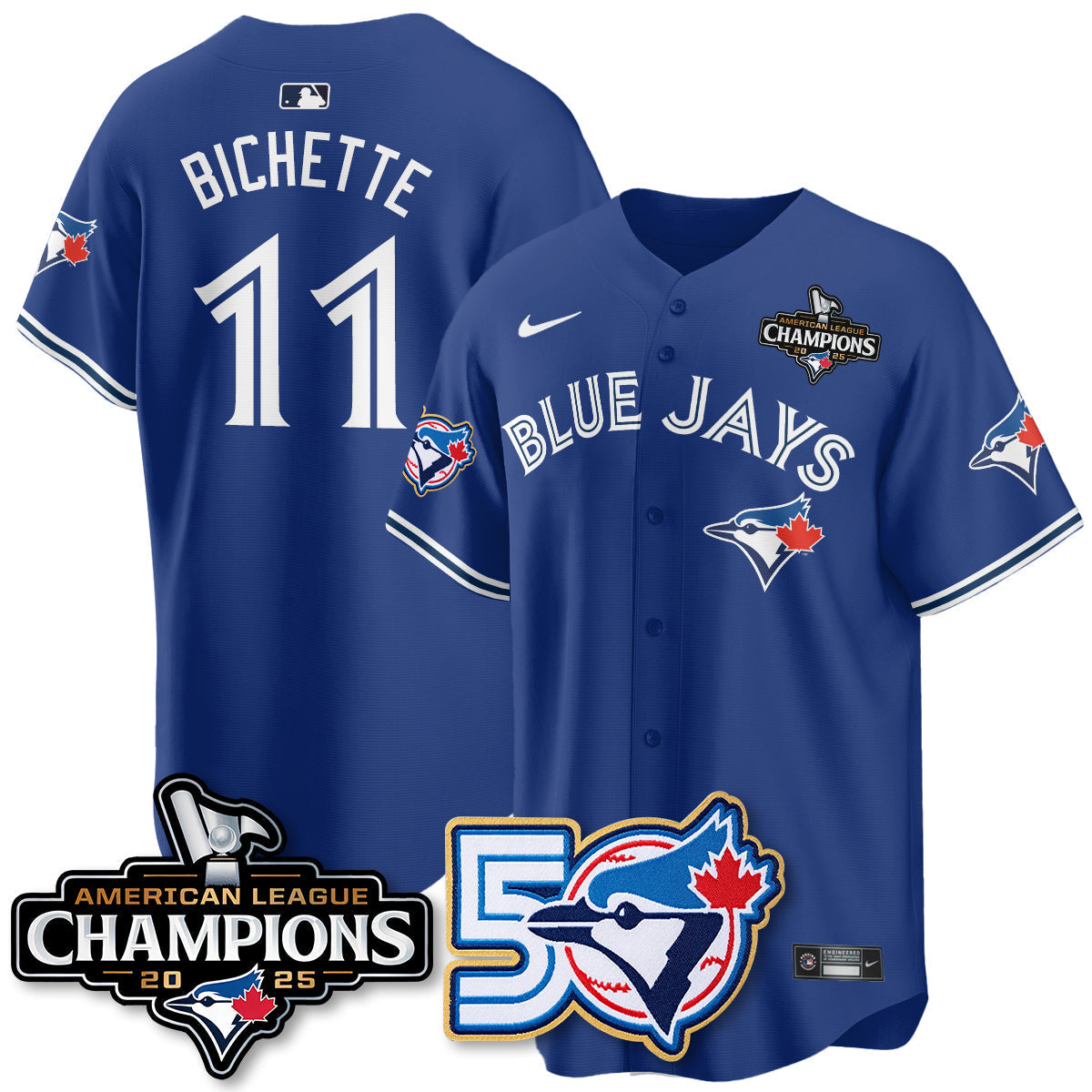 TOR 2026 Baseball Jersey – 50th Season Championship Edition – All Stitched