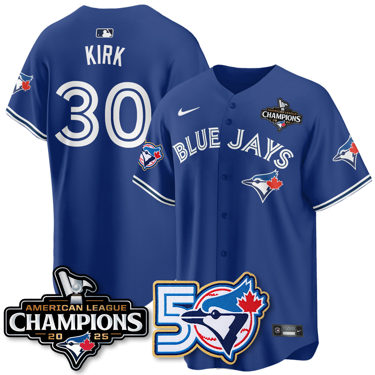 TOR 2026 Baseball Jersey – 50th Season Championship Edition – All Stitched