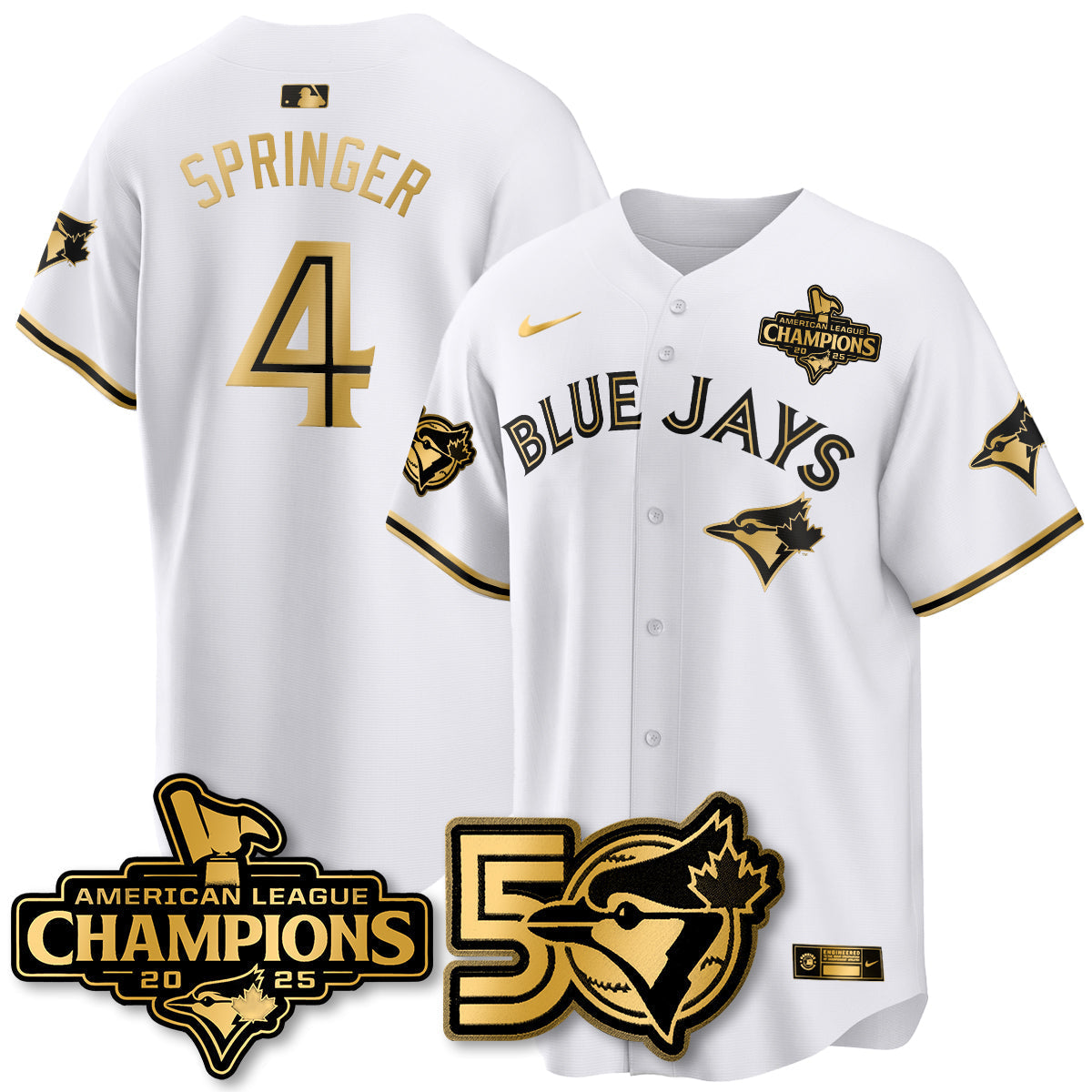 TOR 2026 Baseball Jersey – 50th Season Championship Edition – All Stitched