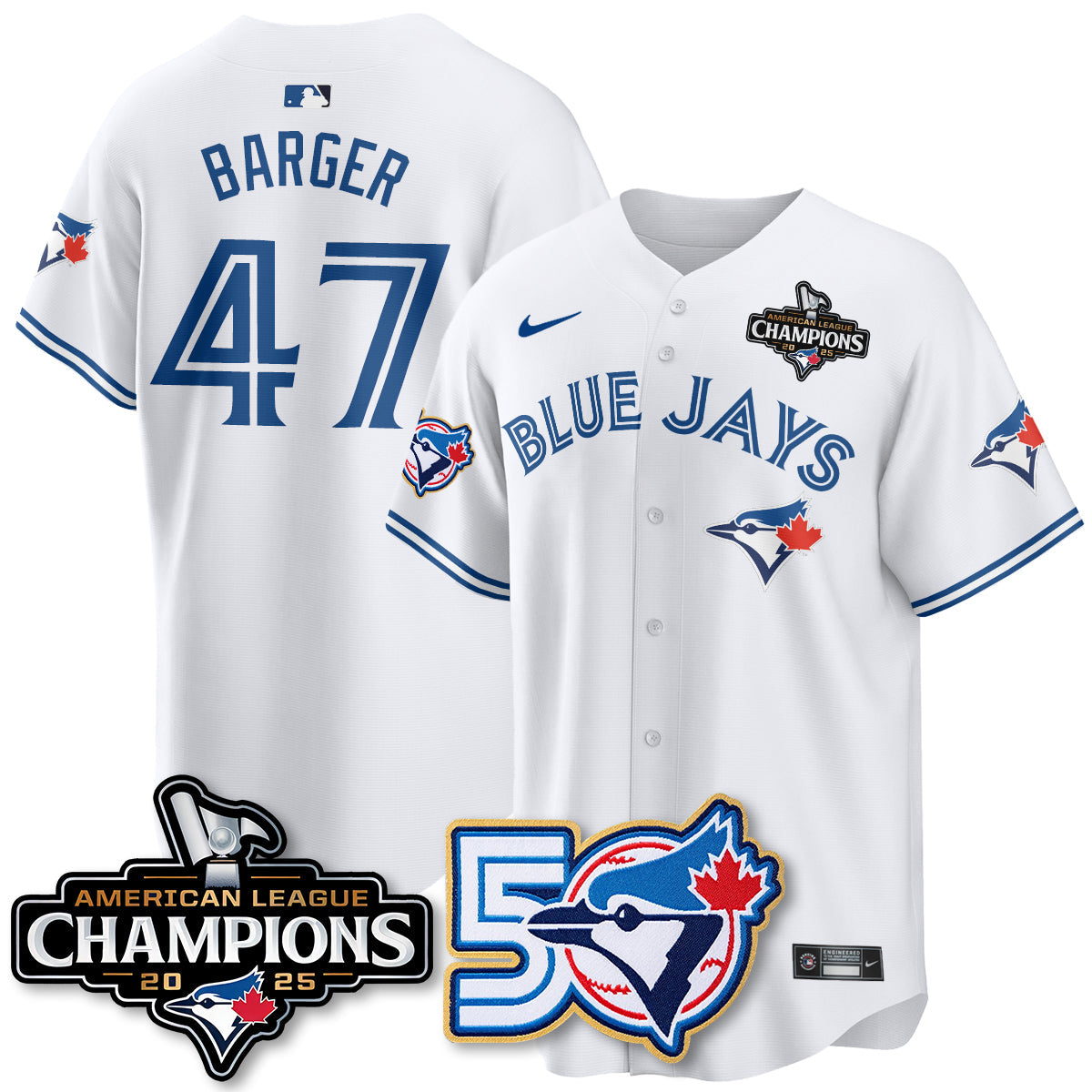 TOR 2026 Baseball Jersey – 50th Season Championship Edition – All Stitched