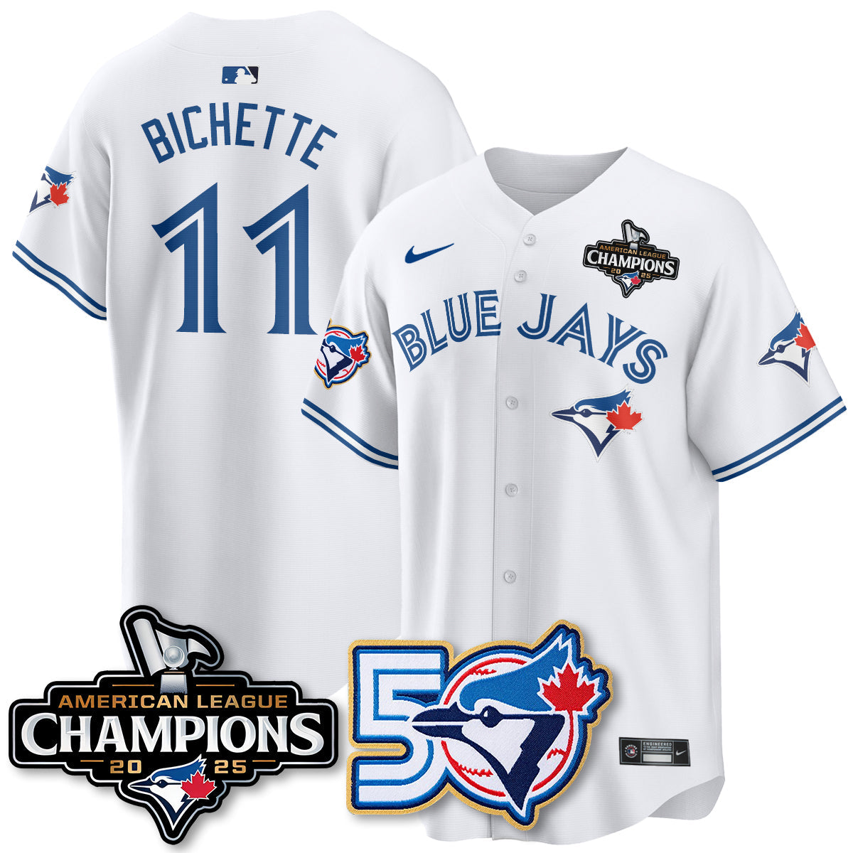TOR 2026 Baseball Jersey – 50th Season Championship Edition – All Stitched