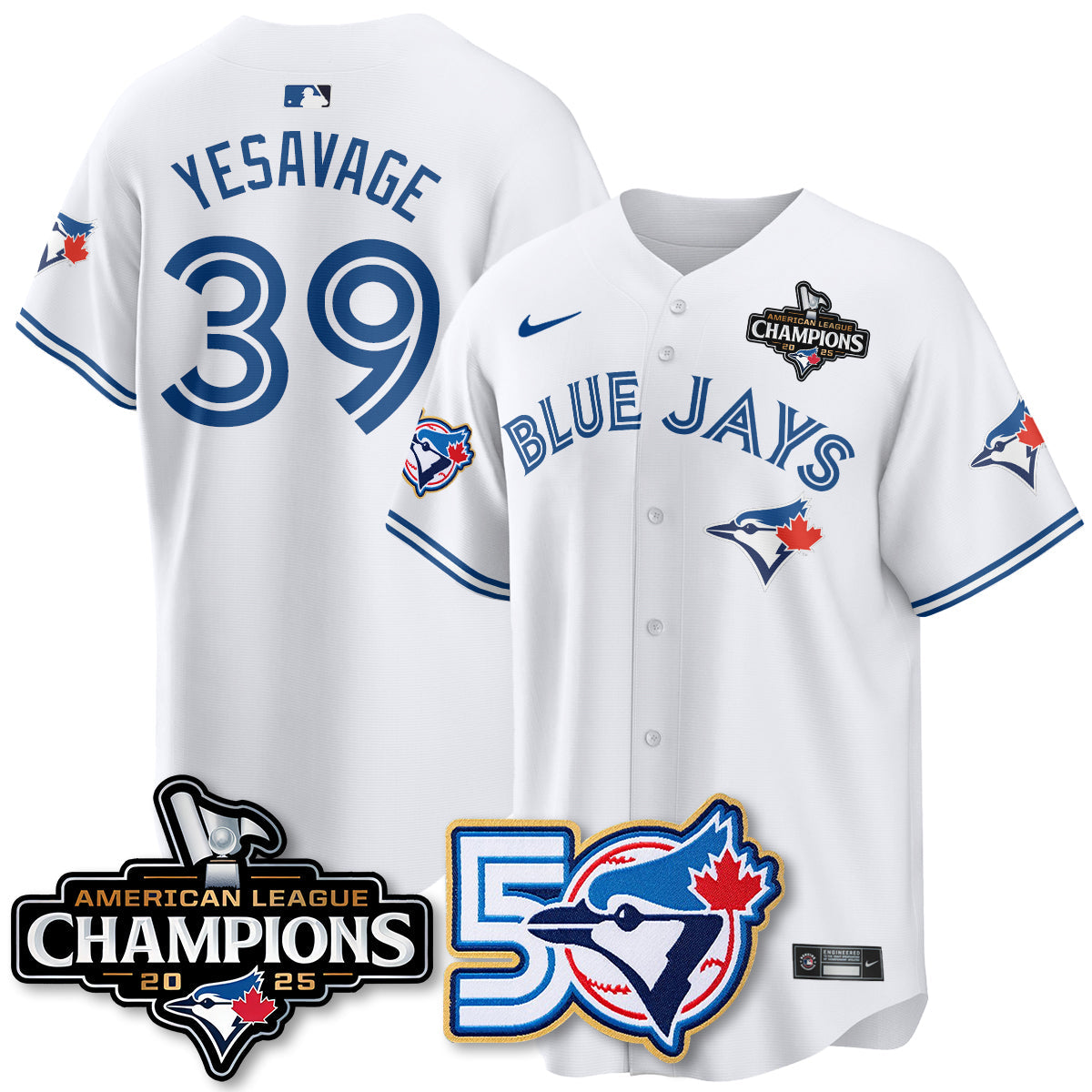 TOR 2026 Baseball Jersey – 50th Season Championship Edition – All Stitched