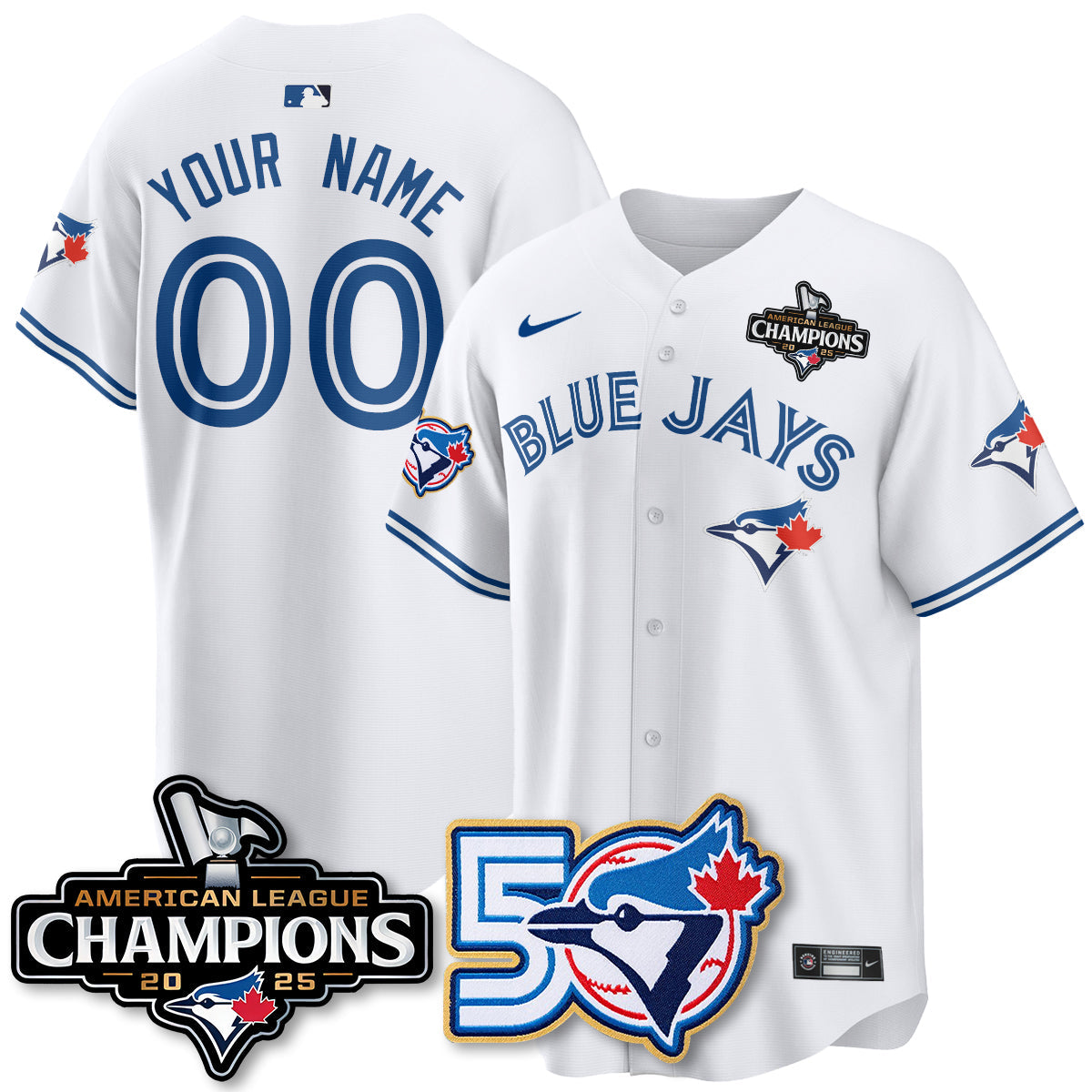 TOR 2026 Baseball Jersey – 50th Season Championship Edition – All Stitched