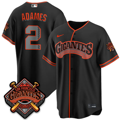 SF 2026 Baseball Jersey – Black & Gold Championship Edition – All Stitched