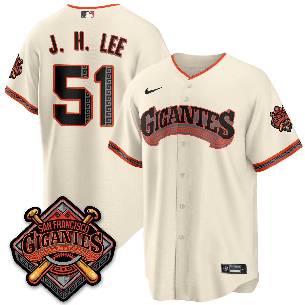 SF 2026 Baseball Jersey – Black & Gold Championship Edition – All Stitched