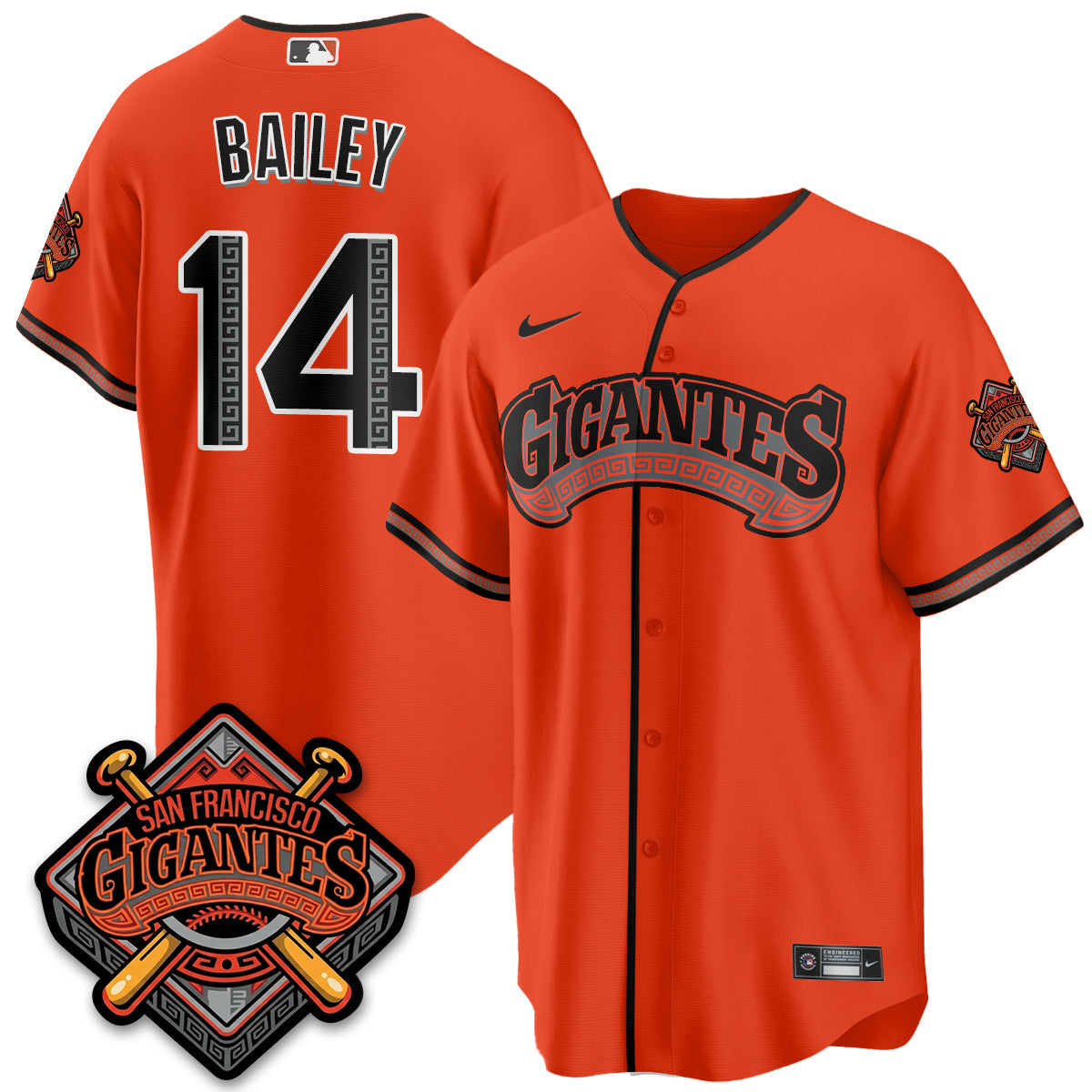 SF 2026 Baseball Jersey – Black & Gold Championship Edition – All Stitched
