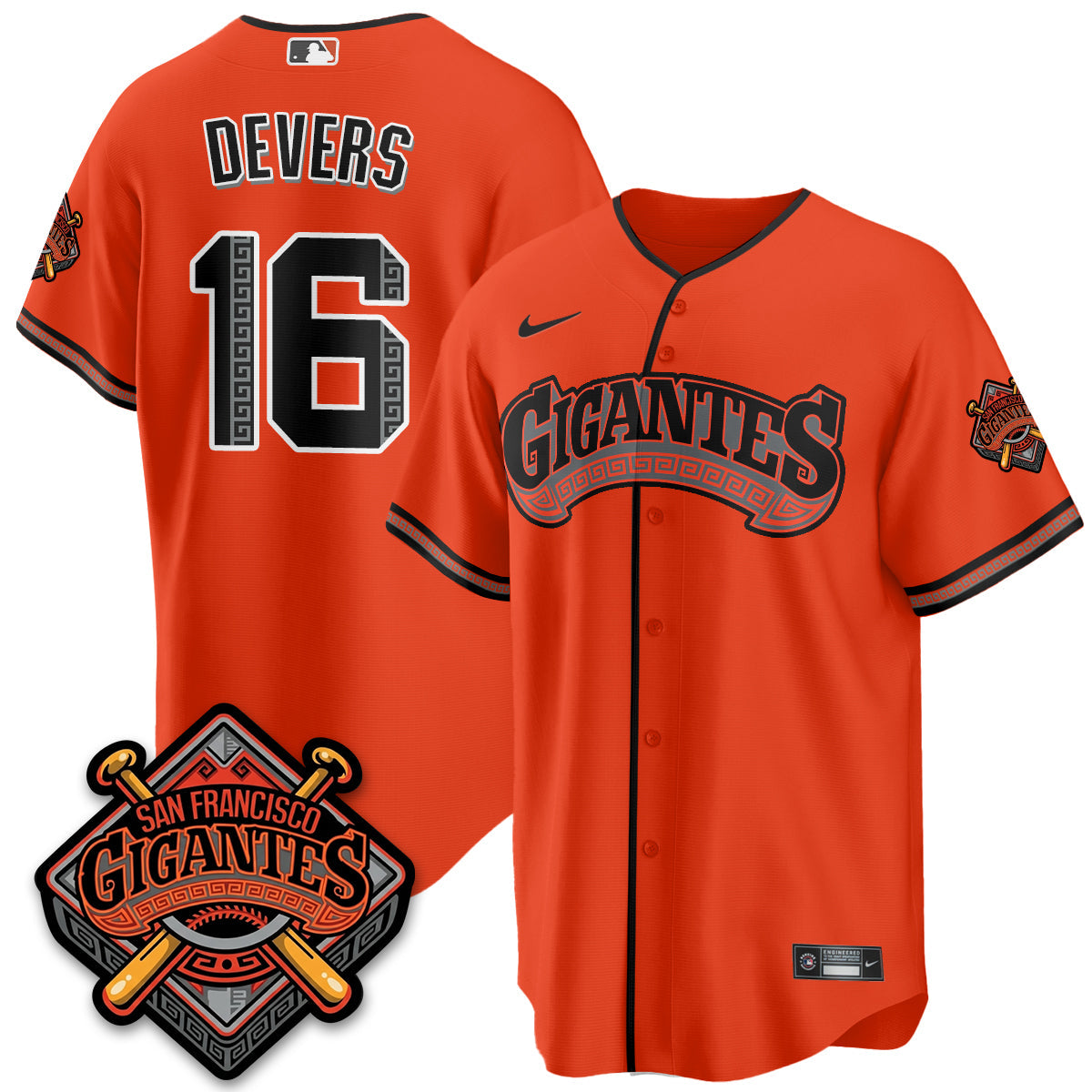SF 2026 Baseball Jersey – Black & Gold Championship Edition – All Stitched