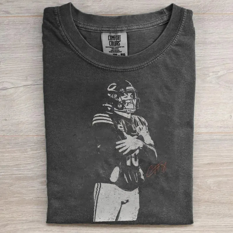 Vintage Chicago Football Graphic T-shirt