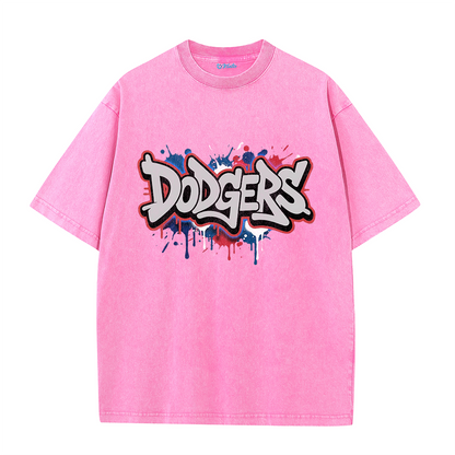 Los Angeles Graffiti Style Lettering Graphic T-Shirt