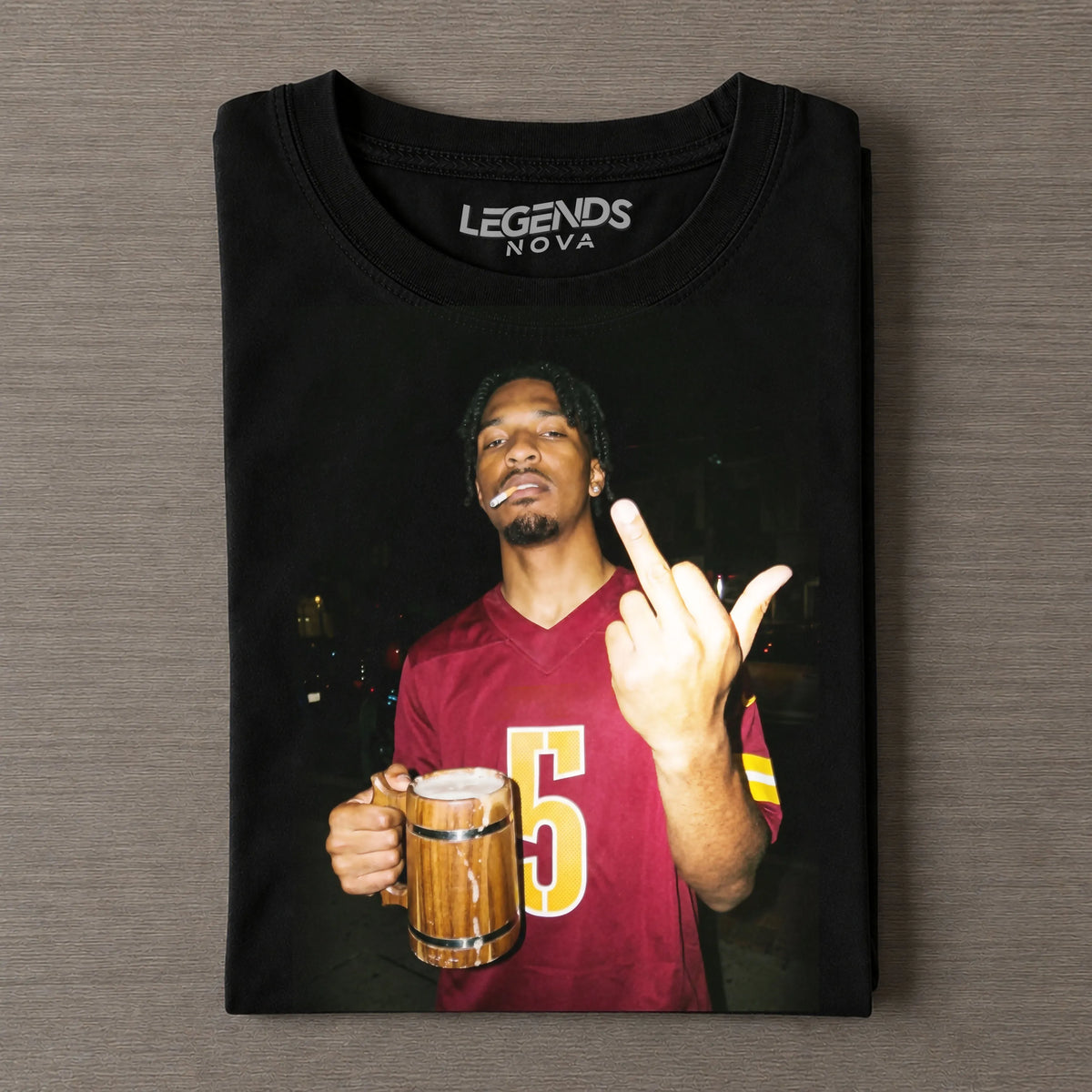 JD5 Commanders Football Tee