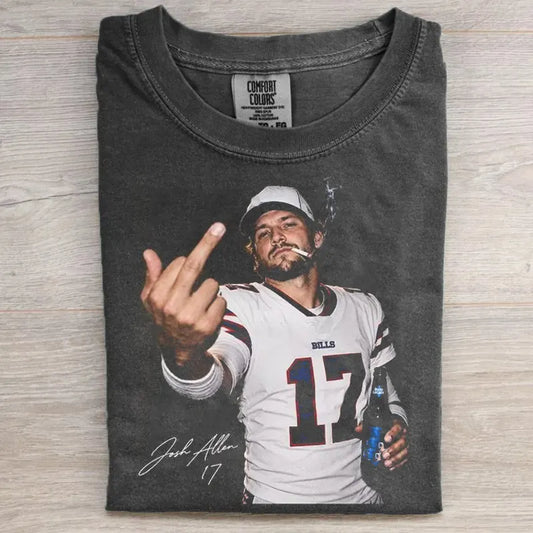 Vintage JA17 Buffalo Football Graphic T-shirt