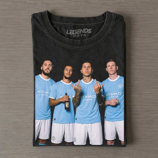 SA & PF & EF & KDB Man City T-shirt