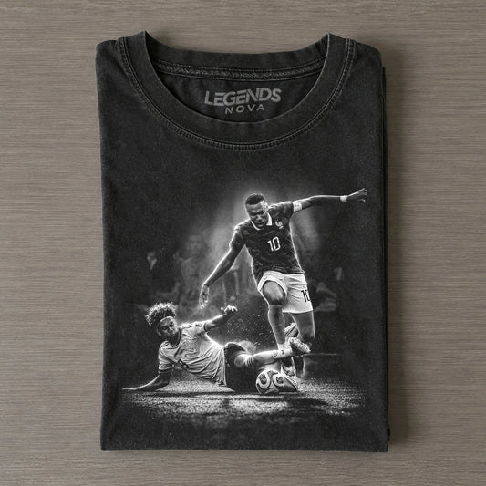 KM & Yamal Funny Retro Tee