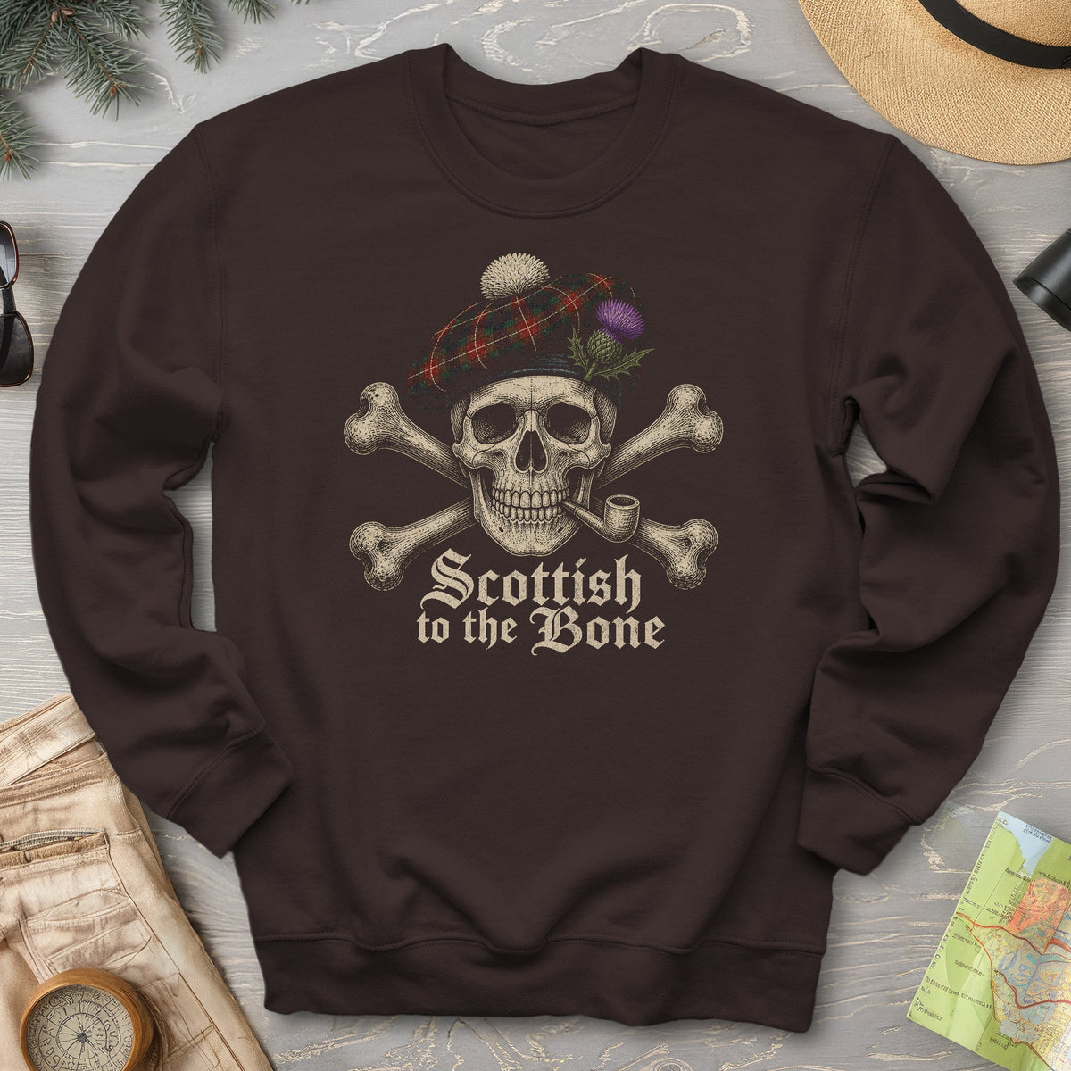 Scottish Crossbones Sweatshirt