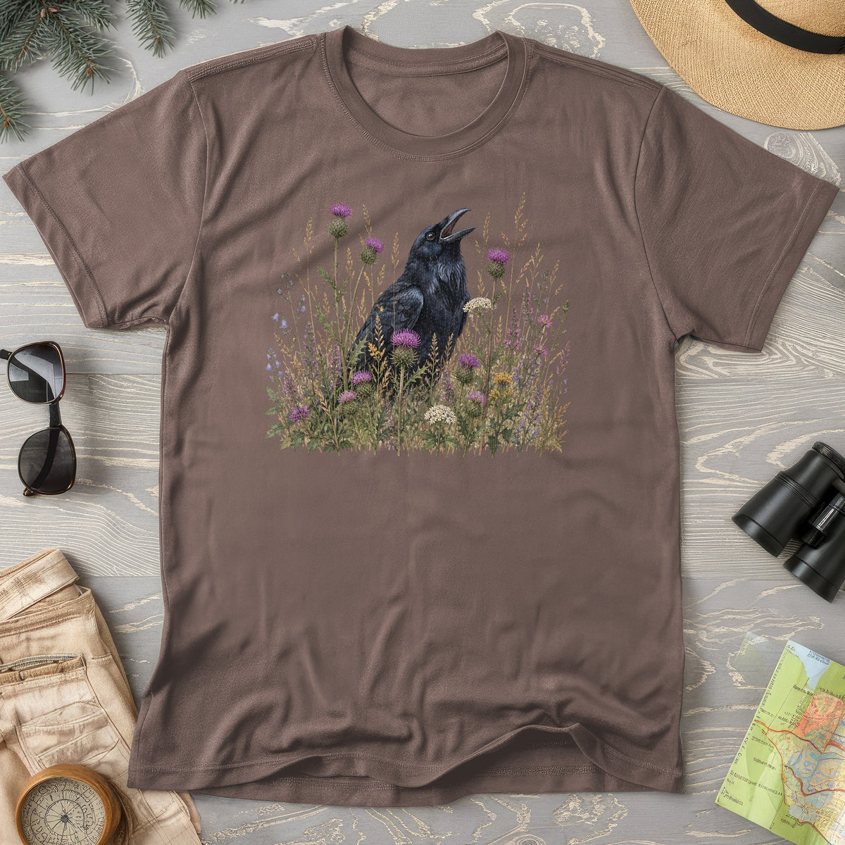 Botanical Raven T-Shirt