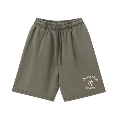 New York Inspired Play Ball Graphic Shorts