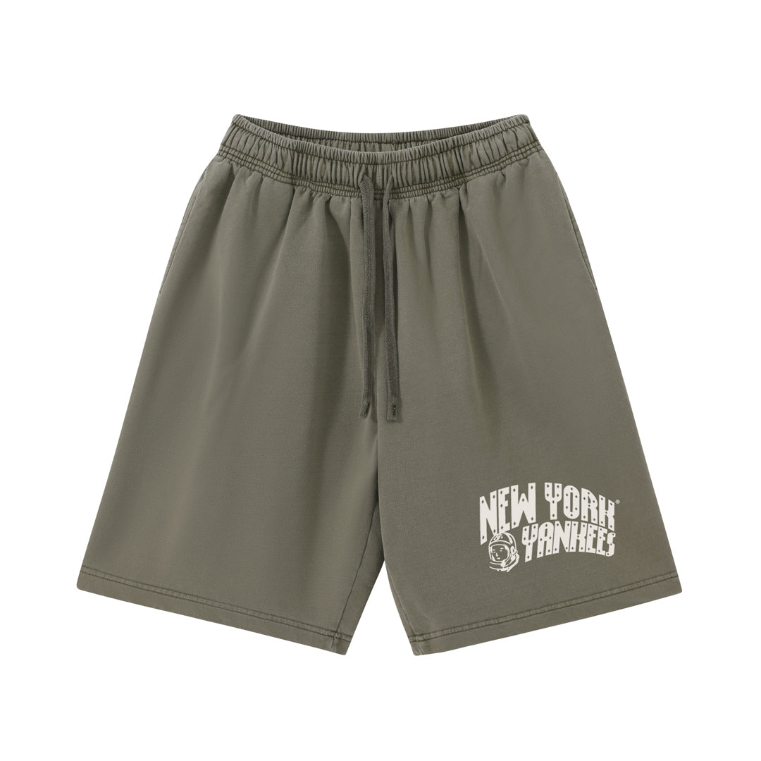 New York Vintage Baseball Graphic Shorts