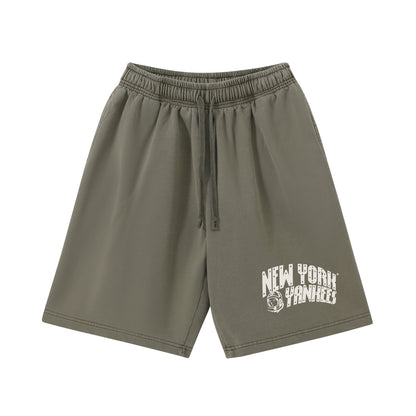 New York Vintage Baseball Graphic Shorts
