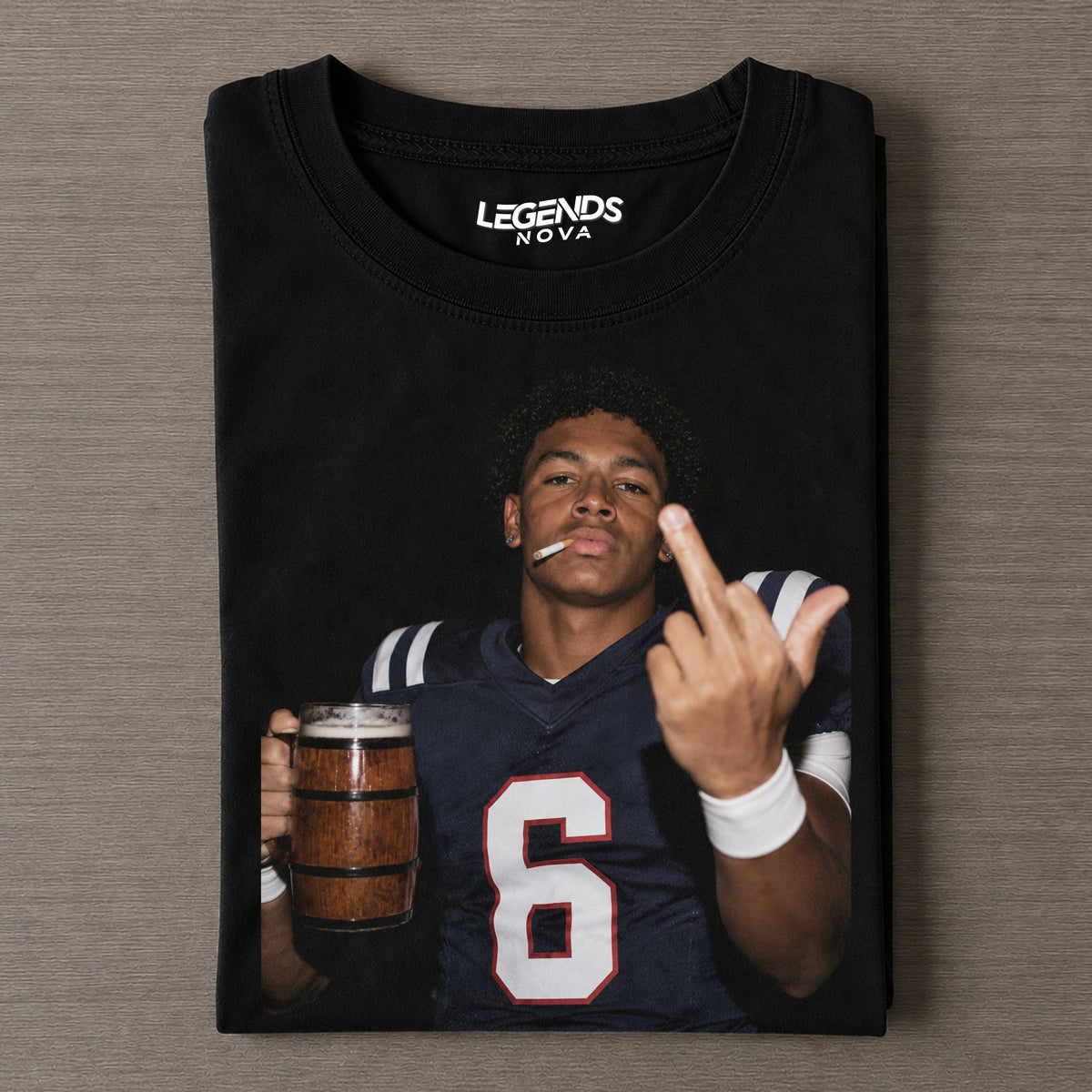TC6 Football Tee