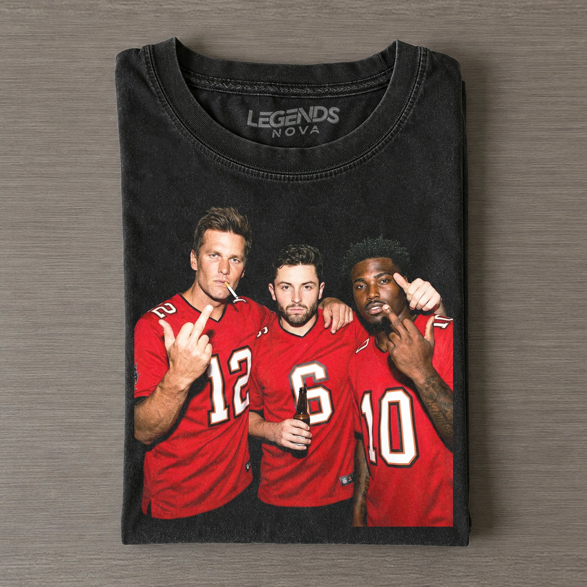 JD10 & TB12 & BM6 Buccaneers Football T-shirt