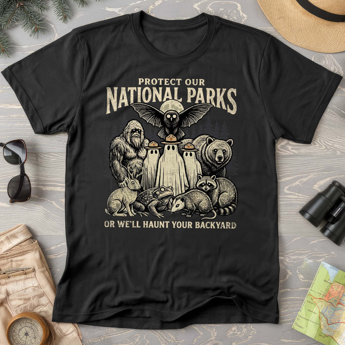 National Parks Backyard Haunt T-Shirt
