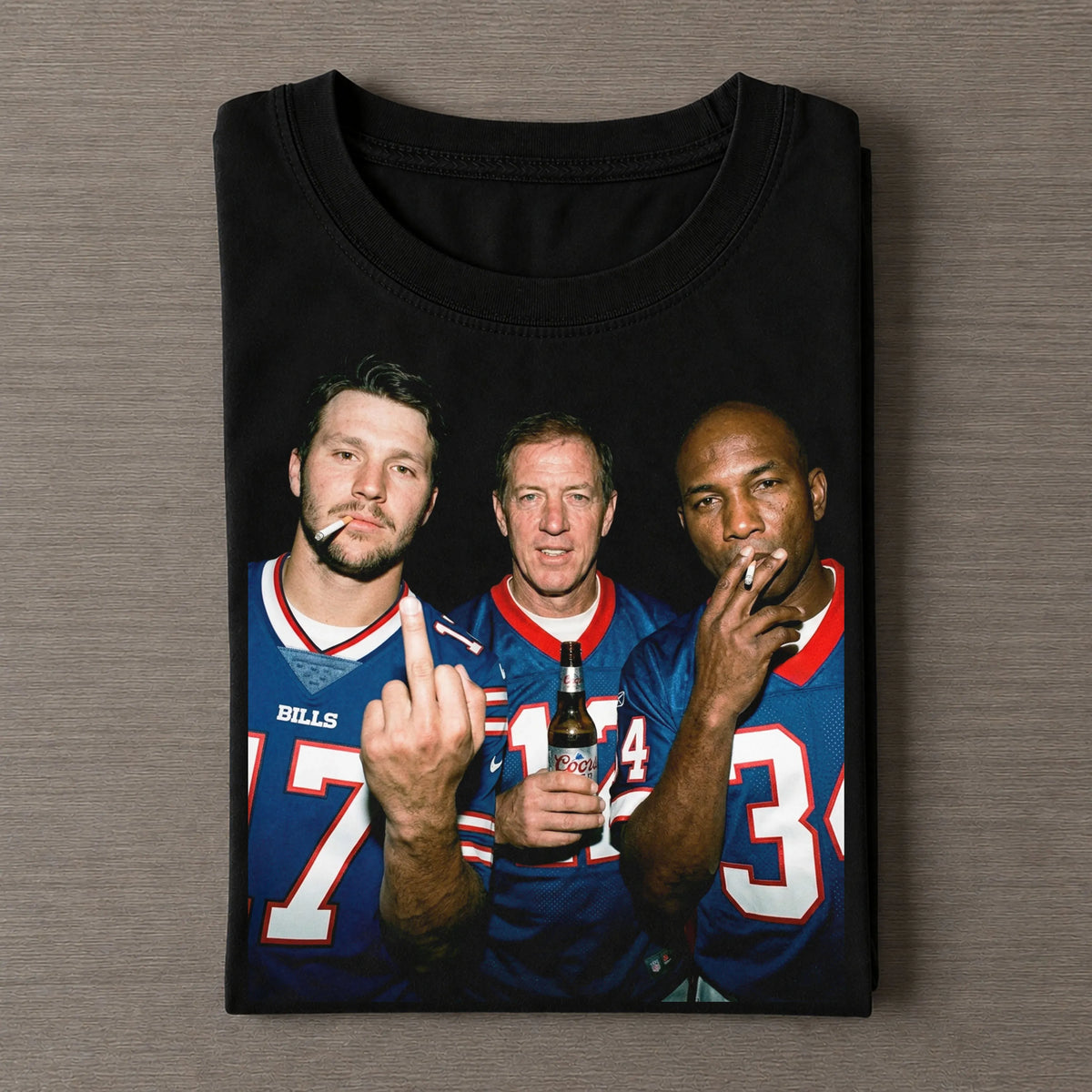 JA & JK & TT Bills Football T-shirt