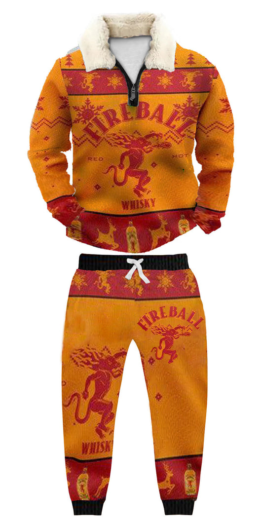Ugly Quarter Zip Sweatshirt & Sweatpant Set af1f 2051