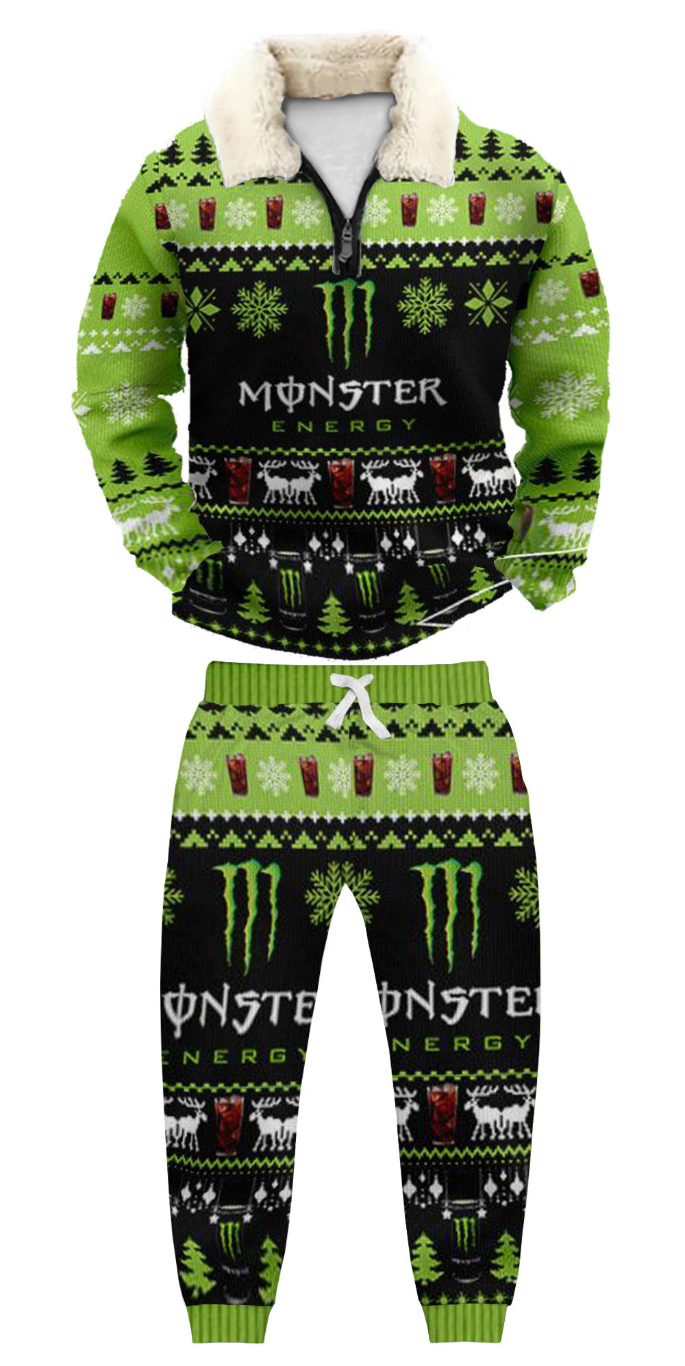 Ugly Quarter Zip Sweatshirt & Sweatpant Set af1f 4482